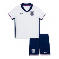 Camisa de time de futebol Inglaterra Replicas 1º Equipamento Infantil Europeu 2024 Manga Curta (+ Calças curtas)